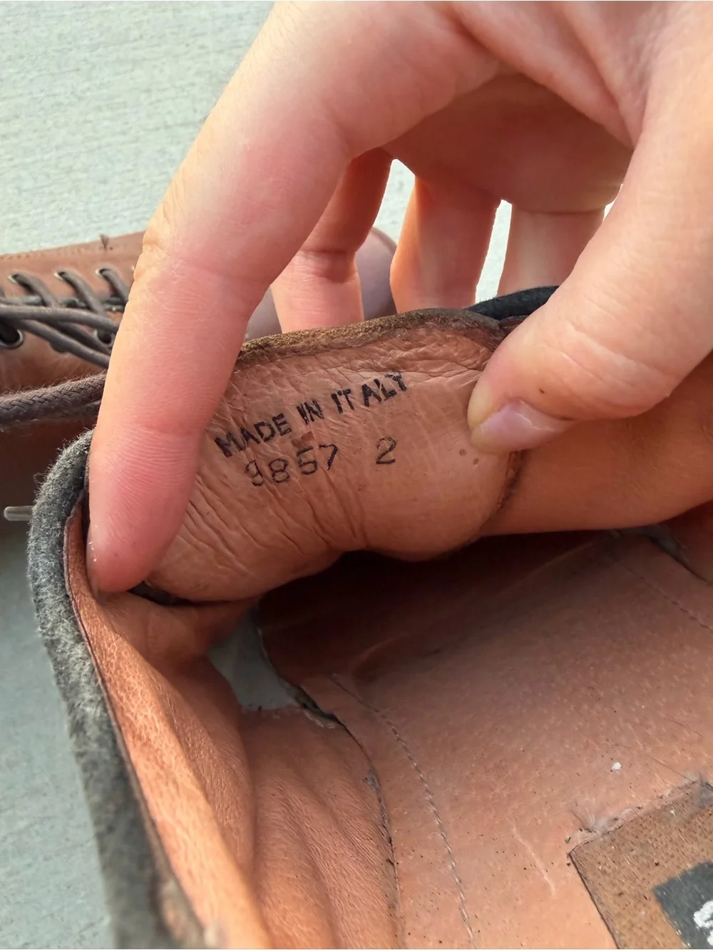 Florsheim vintage brown